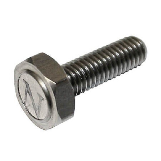 KOSO Magnetschraube M6 x 1.0 x L. 24 mm für Tachos mit Sensor, Edelstahl