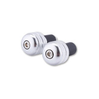 SHIN YO Bar End Weights, silver, knurled, for steel...