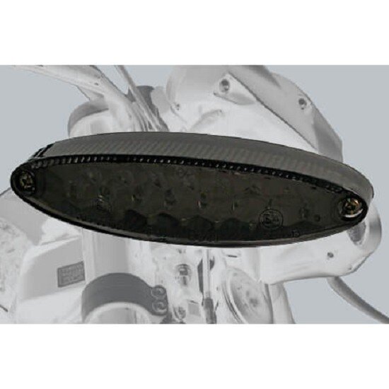 Motorrad LED Rücklicht Kennzeichenhalter, schwarzes Metall-Gehäuse, v, 74,95  €