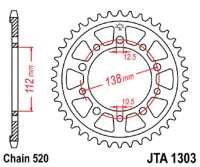 Kettenrad ALU 47Z | 520 SI