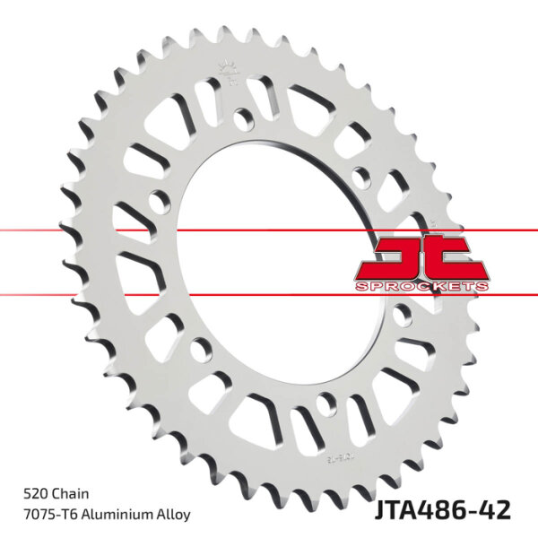 Kettenrad ALU 42Z  |  520 SI