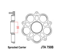 Kettenträger | Ducati Alu I Ø 55mm