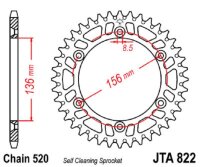 Kettenrad ALU 45Z  |  520 SI