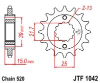 Ritzel 16Z | 520