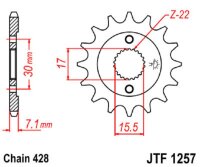 Ritzel 15Z | 428