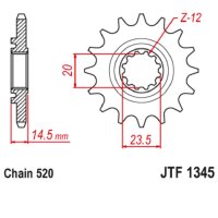 Ritzel 13Z | 520