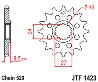 Ritzel 16Z | 520