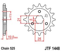 Ritzel 13Z | 525