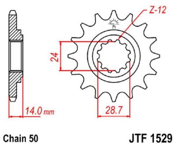 Ritzel 16Z | 530