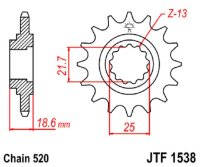 Ritzel 13Z | 520