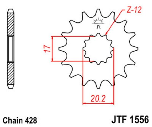 Ritzel 12Z | 428