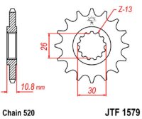 Ritzel 15Z | 520