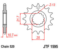 Ritzel 16Z | 520