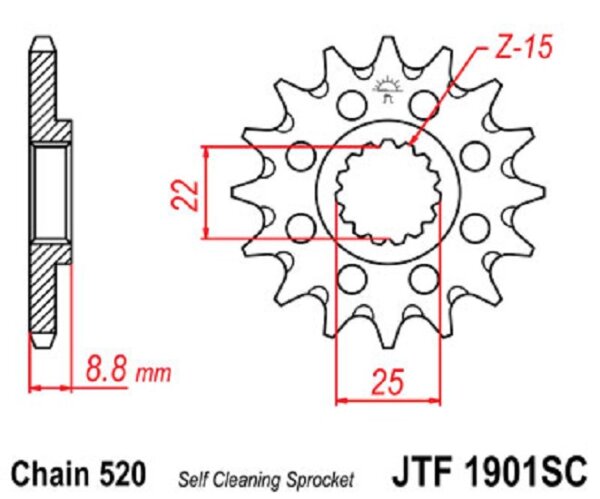 Ritzel RAC 16Z | 520