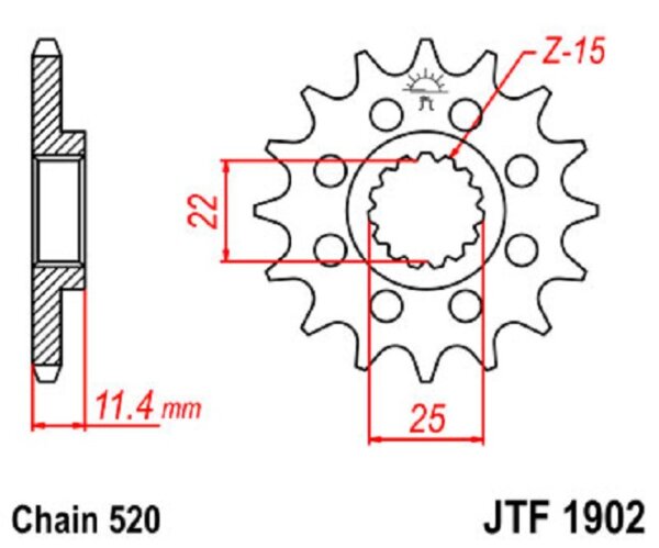 Ritzel 12Z | 520