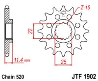 Ritzel 13Z | 520