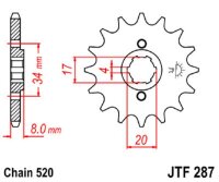 Ritzel 13Z | 520