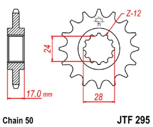 Ritzel 14Z | 530