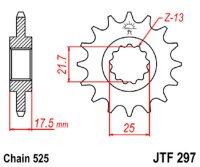 Ritzel 14Z | 525