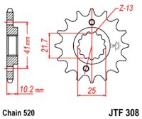 Ritzel 13Z | 520