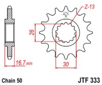 Ritzel 14Z | 530