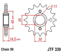 Ritzel 15Z | 530