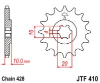 Ritzel 13Z | 428