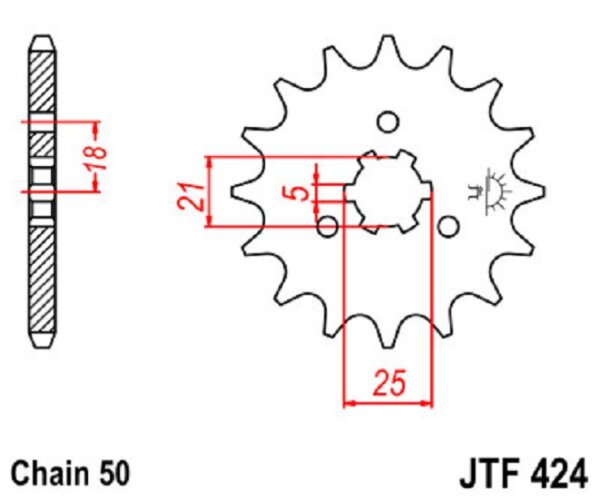 Ritzel 14Z | 530