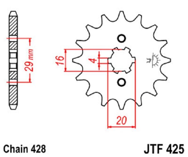 Ritzel 12Z | 428