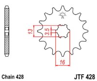 Ritzel 13Z | 428