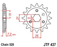 Ritzel 14Z | 520