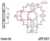 Ritzel 15Z | 530