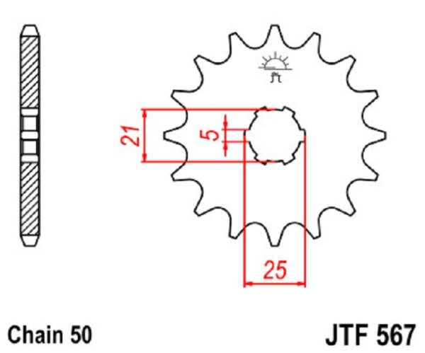 Ritzel 16Z | 530