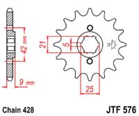 Ritzel 17Z | 428