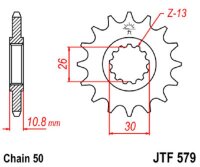 Ritzel 14Z | 530