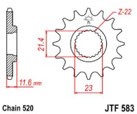 Ritzel 13Z | 520