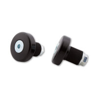 LSL Handlebar weights, black, inch handlebars