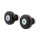 LSL Handlebar weights, black, inch handlebars