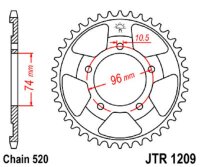 Kettenrad 41Z | 520 SW