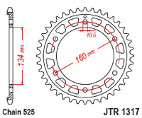 Kettenrad 43Z | 525 SI