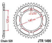 Kettenrad 43Z | 520 SW