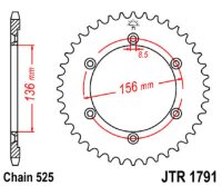 Kettenrad 46Z | 525