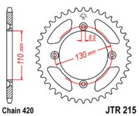 Kettenrad 51Z | 420 SI