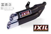 IXIL Rear silencer Hyperlow black XL, CBR 500 R 13-15, CB 500 F 13-15, CB 500 X 13-16