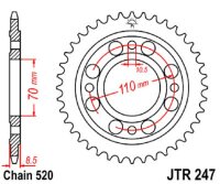 Kettenrad 35Z | 520 SI