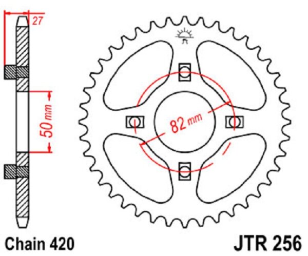 Kettenrad 42Z | 420 SI