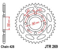 Kettenrad 52Z | 428 SW