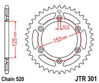 Kettenrad 39Z | 520 SI