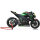 IXIL Rear silencer Hyperlow black XL, Z 800, 13-