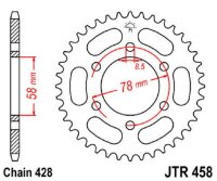 Kettenrad 37Z | 428 SI